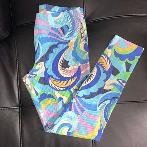 Emilio Pucci Acapulco Print Leggings